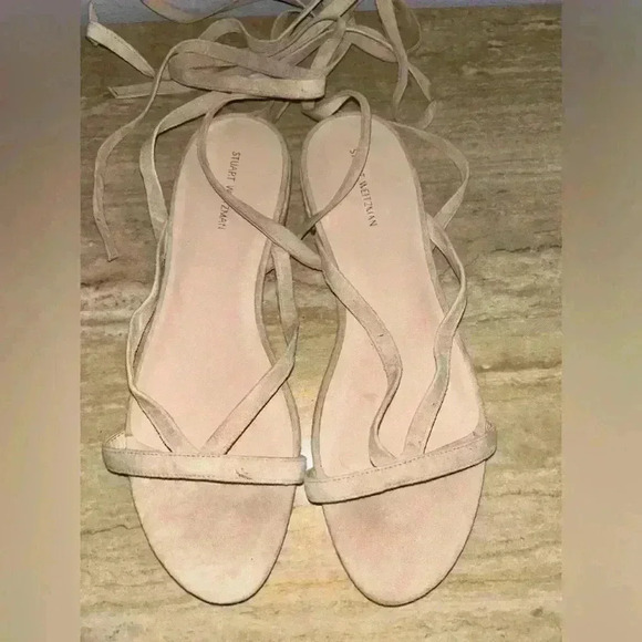 NEW Stuart Weitzman Anita Suede Sandal Size 10 - Picture 5 of 10